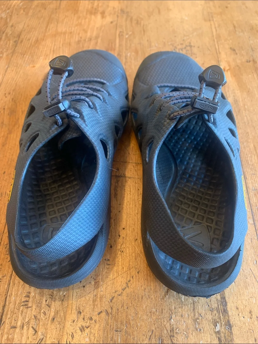 KEEN Kids Black Closed-Toe Water Shoes